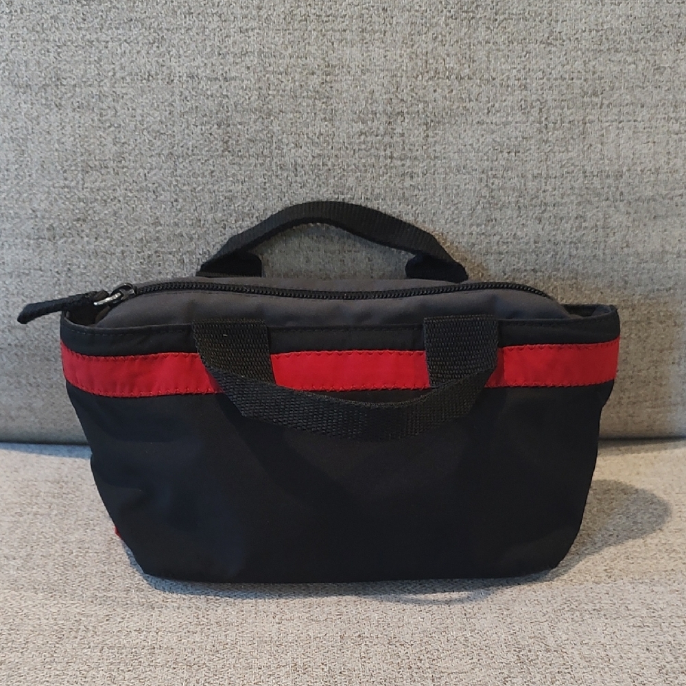 Prada Sport Mini Nylon Handbad•Used•Black/Grey/Red•Gently Used - Picture 1 of 10